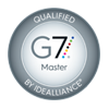 G7 Master Printer certification badge